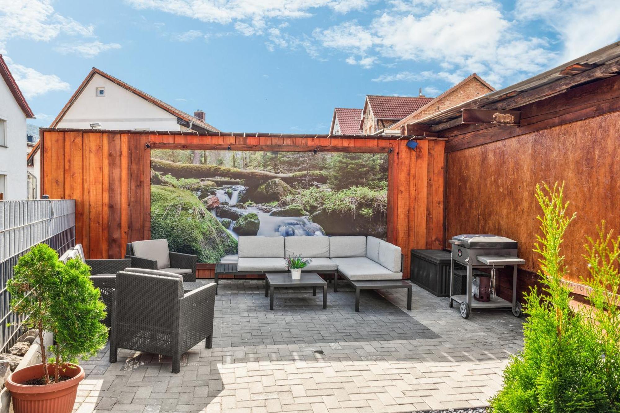 Apartment Harzduft Center Thale - Grill & Garden Buitenkant foto