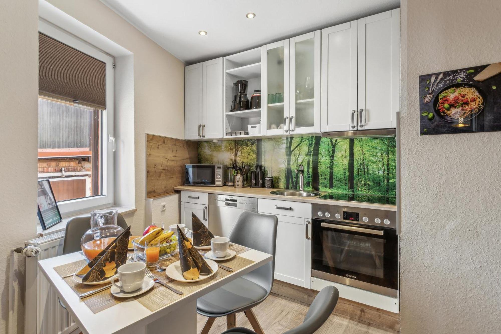 Apartment Harzduft Center Thale - Grill & Garden Buitenkant foto